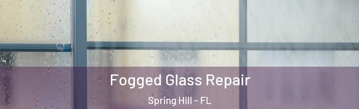 Fogged Glass Repair Spring Hill - FL