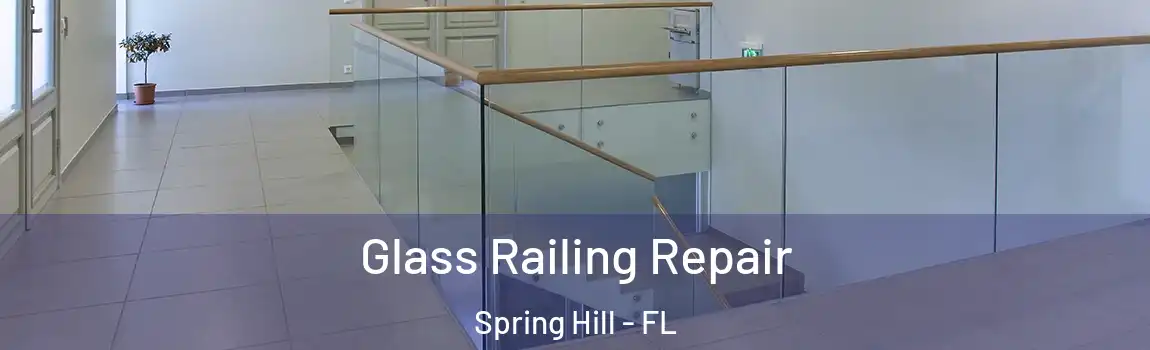 Glass Railing Repair Spring Hill - FL